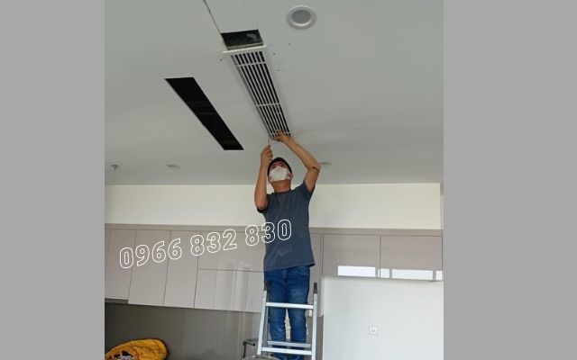 Sửa điều hòa âm trần mtsubishi tại Hà Nội
